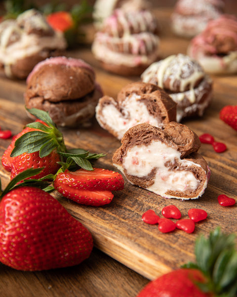 Chocolate Cream Puffs