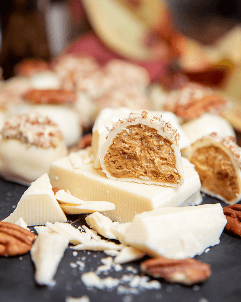 Pumpkin Cheesecake Bites