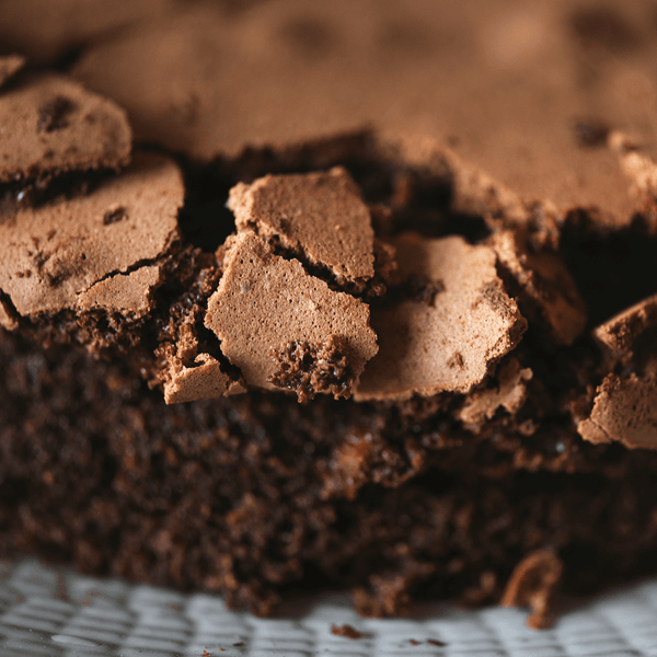 Chewy Molten Brownies