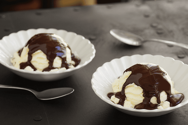 Easy Chocolate Magic Shell for Ice Cream