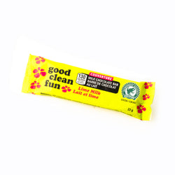 Lime Milk Chocolate Bar - Good Clean Fun