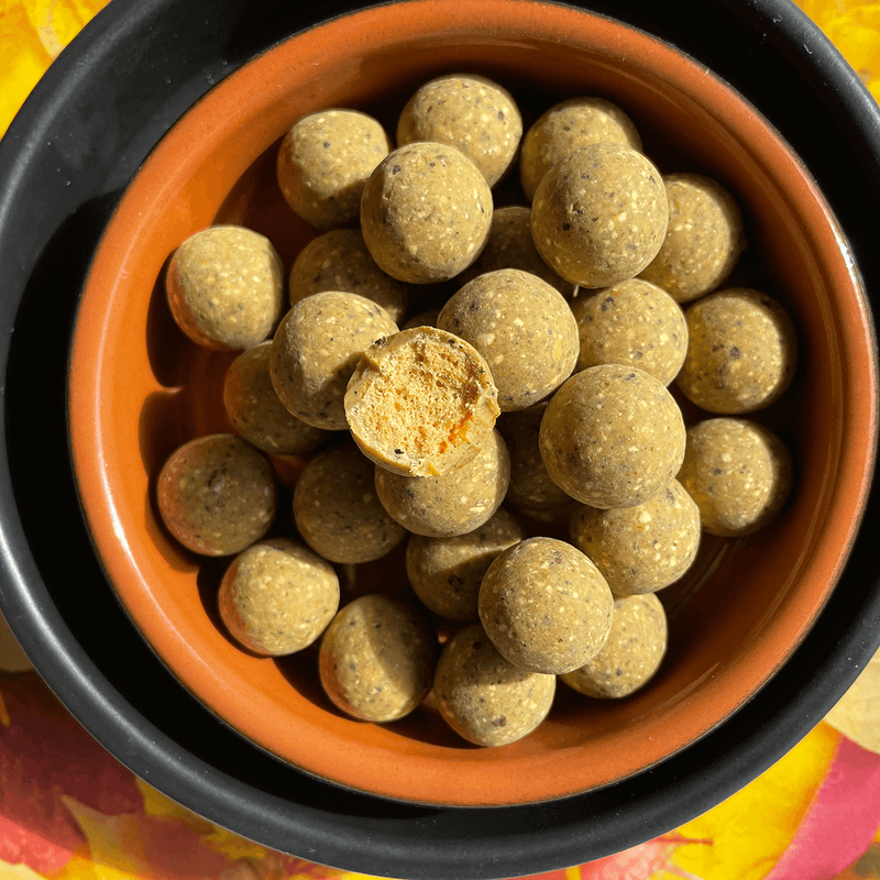 Pumpkin Spice Pistachio Malt Balls, 100g